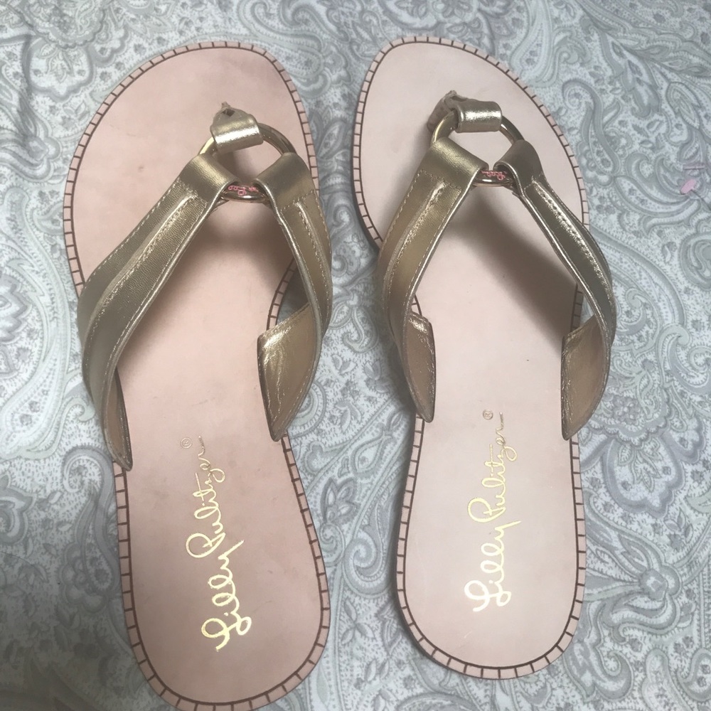 BNIB Lilly Pulitzer Mckim Sandal 6M